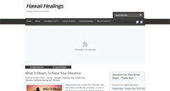 Desktop Screenshot of hawaiihealings.com
